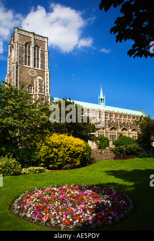 St Edmunds Pfarrkirche ein fünfzehnten Jahrhundert aufgeführten Gebäude in Southwold Suffolk England Stockfoto