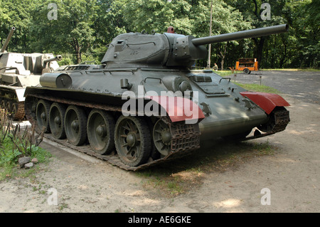 Russischen Kampfpanzer t-34 Modell 194 Stockfoto