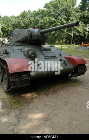 Russischen Kampfpanzer t-34 Modell 194 Stockfoto