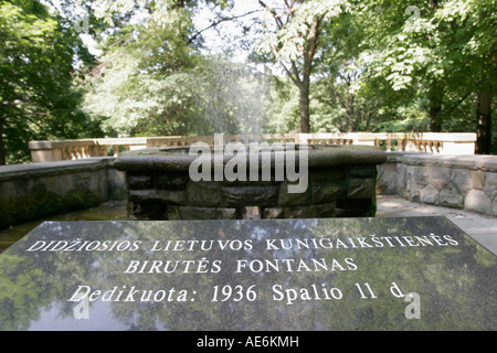 Ohio Cuyahoga County, Cleveland, Cultural Gardens, öffentlicher Park, Italienisch, Gedenkbrunnen, eingeweiht 1936, OH070730046 Stockfoto