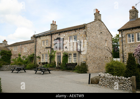 Die Kneipe Woolpack von ITVS Emmerdale Stockfoto