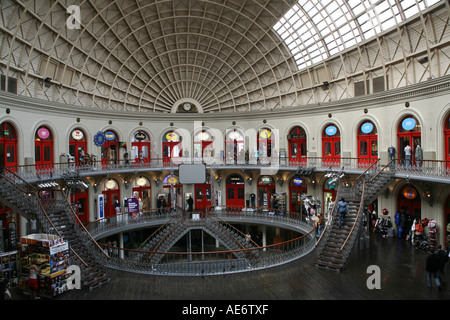 Der Corn Exchange Shopping Centre in Leeds, Yorkshire, England Stockfoto