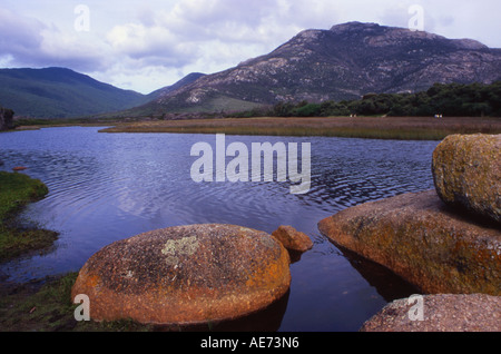 Tidal River bei Wilsons Promontory Victoria Australia Stockfoto