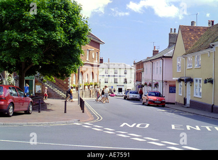 Shire Hall in Markt Hill in Woodbridge Suffolk Stockfoto