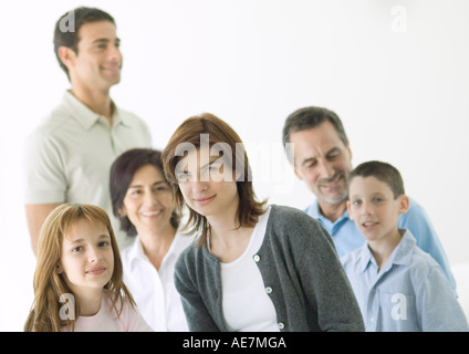 Familie, Porträt Stockfoto