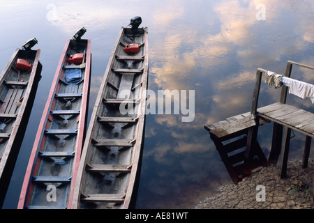 Binnenschifffahrt - Amazonasbecken, Beni Bolivien Stockfoto