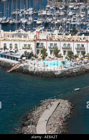 Puerto de Mogan, Gran Canaria, Kanarische Inseln, Spanien, Europa Stockfoto