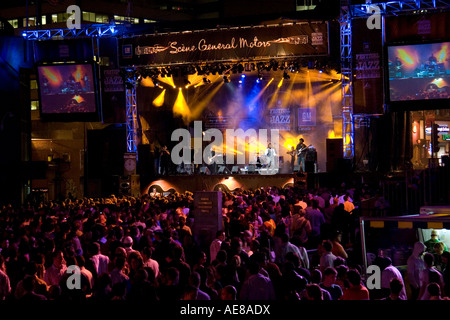 Montreal International Jazz Festival 2007 Stockfoto