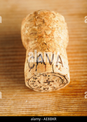 Champagner-Stil Sekt Korken Stockfoto