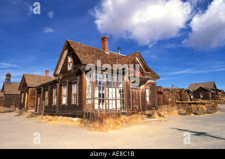 Diverses Ghost Town von Bodie Stockfoto