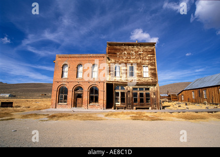 Diverses Ghost Town von Bodie Stockfoto