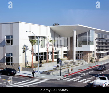 Öffentliche Bibliothek, Santa Monica, Los Angeles, Kalifornien, USA. Stockfoto