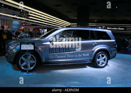 Das Mercedes-Benz Bluetec-Fahrzeug bei der 2007 NAIAS in Detroit, Michigan. Stockfoto