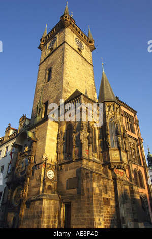 Astronomische Uhr Prag Stockfoto