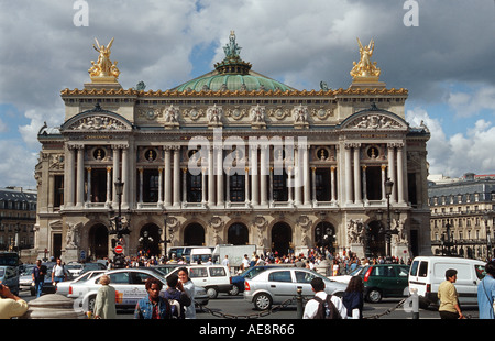 PARIS Charles Garniers Opernhaus Akademie von Musik Paris Frankreich Stockfoto