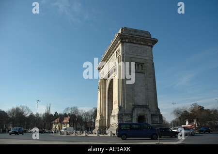 Der Bogen der Triumph-Bukarest, Rumänien, Europa, EU Stockfoto