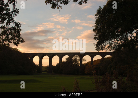 Viadukt Porthkerry Country Park Barry Wales UK Stockfoto