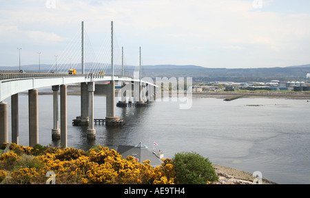 Kessock Brücke über Beauly Firth, von North Kessock, Schottland Mai 2006 Stockfoto