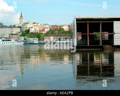 Fluss Donau Belgrad Serbien und Montenegro Nr. 2 Stockfoto