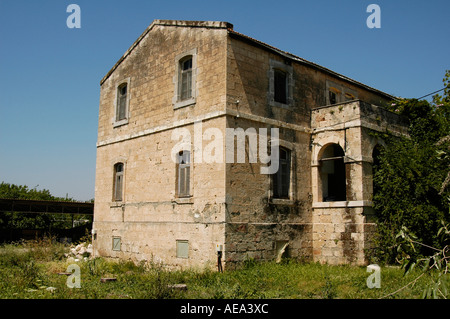 Alte Gebäude in Beit Lehem Haglilit Israel templer Stockfoto