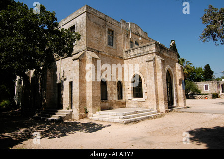 Alte Gebäude in Beit Lehem Haglilit Israel Templer Stockfoto