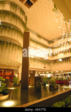 Eingang zum grand Hotel in Bangkok Thailand Stockfoto