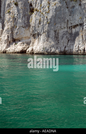 De Vau Calanque, in der Nähe von Cassis, Frankreich Stockfoto