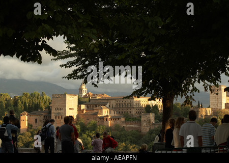 Alhambra Granada Spanien Stockfoto