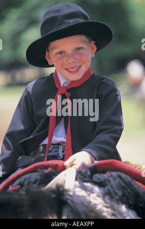 Gaucho-Festival San Antonio de Areco Buenos Aires Argentinien Stockfoto