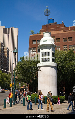 Titanic Memorial Lighthouse Front Street Lower Manhattan New York City New York USA Stockfoto