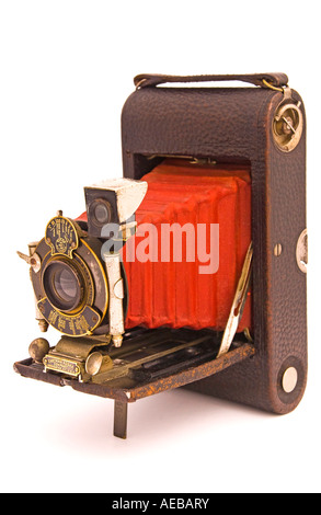 Ein Kodak Nummer 3 Modell Folding Pocket-Kamera ca. 1902 Stockfoto