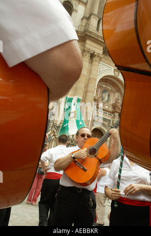 Feria de Malaga Spanien Stockfoto