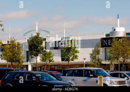 Archivfoto aus den frühen 2000er Jahren des Monks Cross Einzelhandels. York. Stockfoto