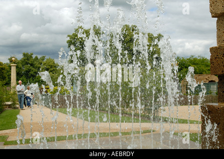 Der Garten von Überraschungen, Burghley House, Stamford, Lincolnshire. Stockfoto