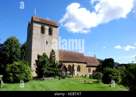 St.-Bartholomäus Kirche, Fingest, Buckinghamshire, England, Vereinigtes Königreich Stockfoto