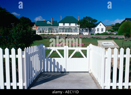 Government House in Port Stanley Falkland-Inseln Stockfoto