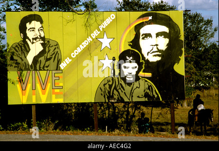 Che Guevara Havanna Kuba Kuba Zentrum historische Geschichte Stockfoto