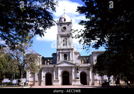 Kuba-Kirche Religion Holguin Kuba Kuba Zentrum Geschichte historisch alten Schlepptau Stockfoto