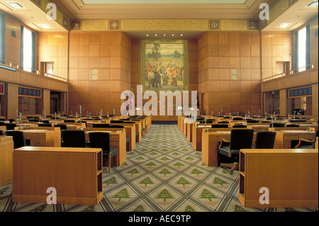 Elk255 1194 Oregon Salem Oregon State Capitol 1935-1938 Assembly Chamber Stockfoto