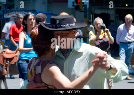 Paar Danging in BA Buenos Aires Argentinien BBAA. Stockfoto