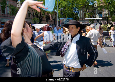 Paar Danging in BA Buenos Aires Argentinien BBAA Stockfoto