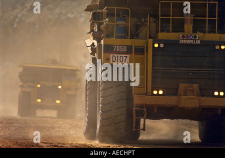 Riesige Erz LKW, Australien Stockfoto