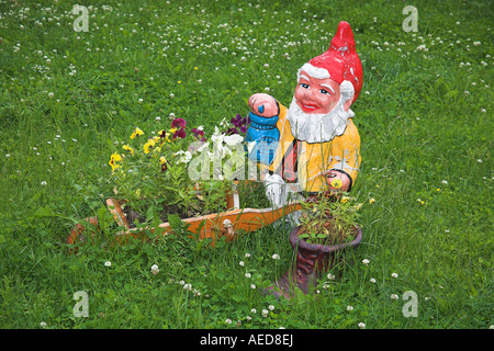 Garten gnome Stockfoto