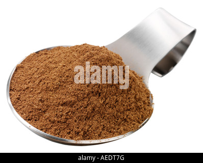 ESSLÖFFEL GARAM MASALA AUSSCHNEIDEN Stockfoto