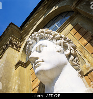 Riesige Marmorstatue von Nero Nationalmuseum Rom Italien Europa Stockfoto