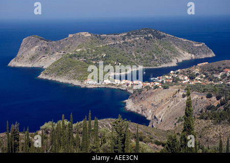 Kefalonia Island, Assos Stockfoto