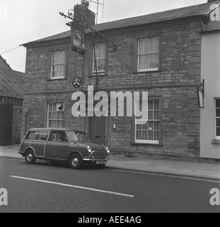 Dolphin Public House Ilchester Somerset in England 1974 Nummer 0158 Stockfoto