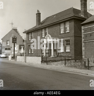 Hotel Weisses Rössl, Yeovil, Somerset England Gastwirtschaft in schwarz und weiß in 1974 Nummer 0078 Stockfoto