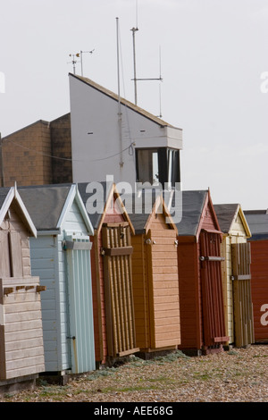 Küstenwache Aussichtsturm auf Hayling Island West Sussex Stockfoto