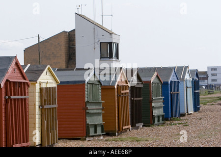 Küstenwache Aussichtsturm auf Hayling Island West Sussex Stockfoto